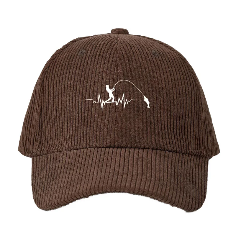 Outdoor Sport Hat - Customize Corduroy Baseball Cap Men Women