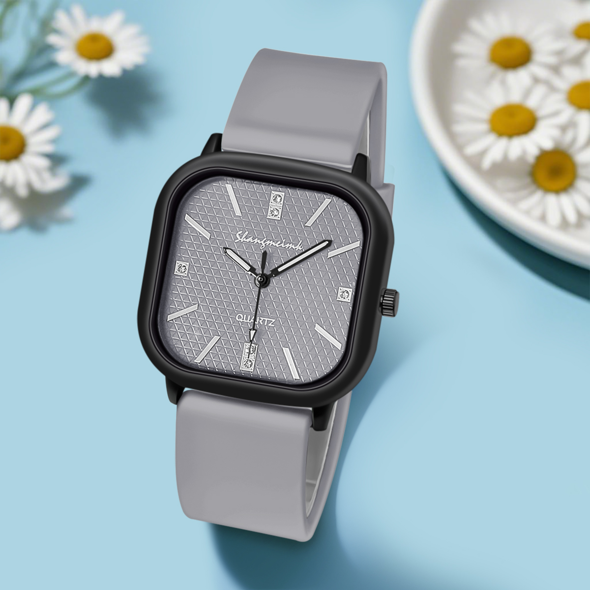 Square Case Quartz Watch Men W - огляд і ціна Outdoor Sport Watch