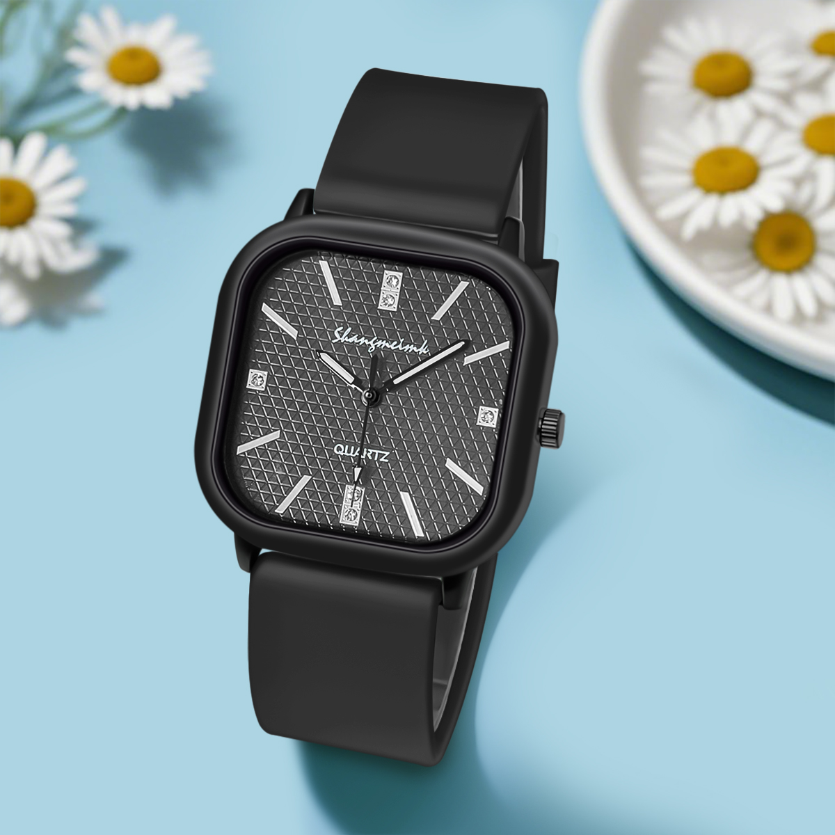 Square Case Quartz Watch Men W - огляд і ціна Outdoor Sport Watch