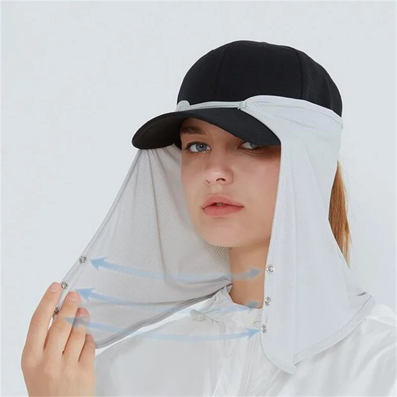 Quick Drying Fishing Cap Face  - огляд і ціна Outdoor Sport Hat