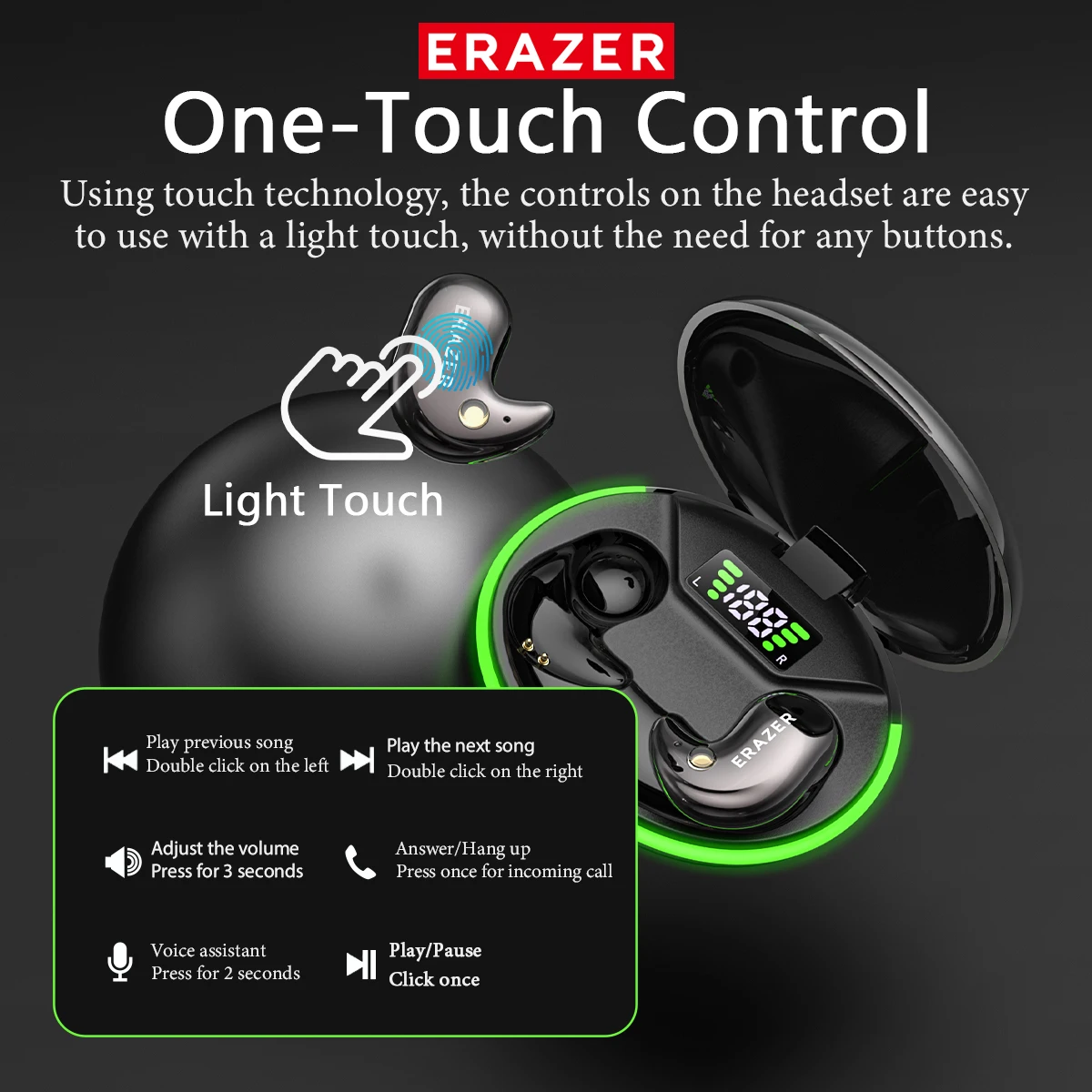 EARZER XF58 In-Ear Bluetooth H - огляд і ціна Outdoor Sport Activity