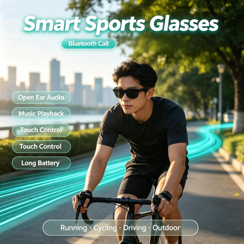 Smart Sports Glasses Open Ear  - огляд і ціна Outdoor Sport Activity
