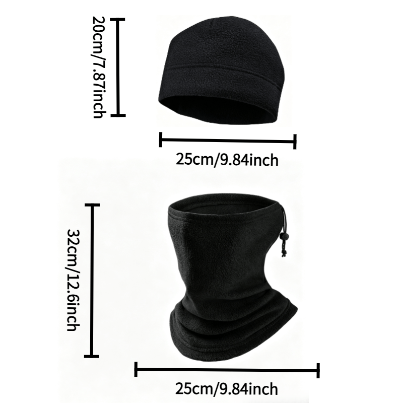 Warm Winter Hat and Scarf Set  - огляд і ціна Outdoor Sport Hat
